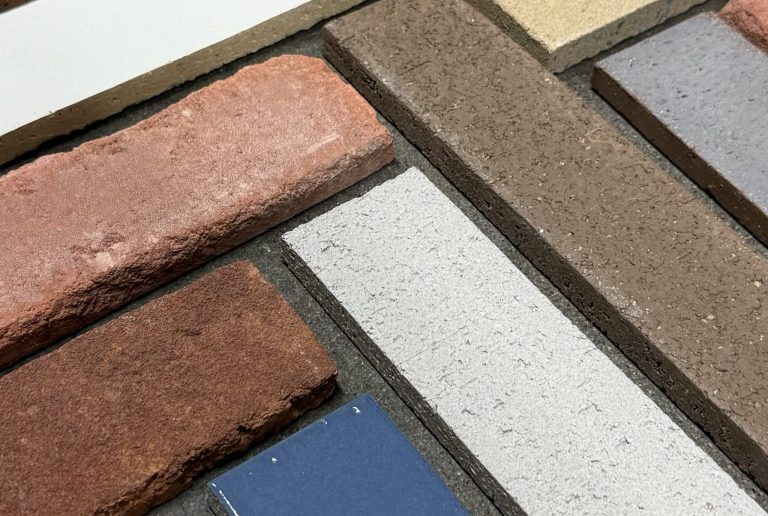 Échantillons de matériaux de construction