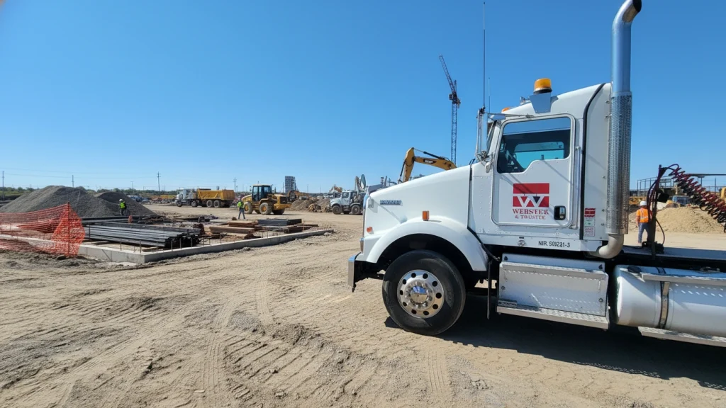 Webster assure une livraison planifiée et adaptée