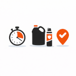 Icônes colorées sur fond violet