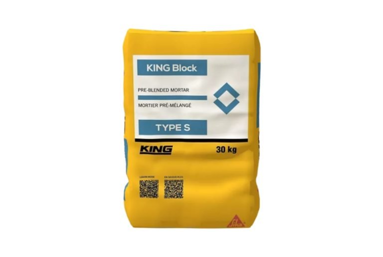Sac de mortier pré-mélangé KING