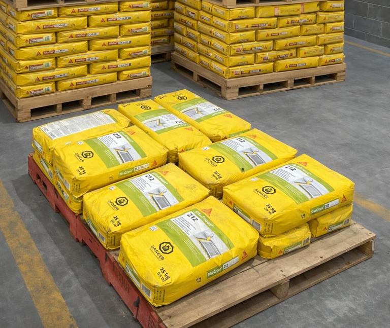 Various concrete products at Webster